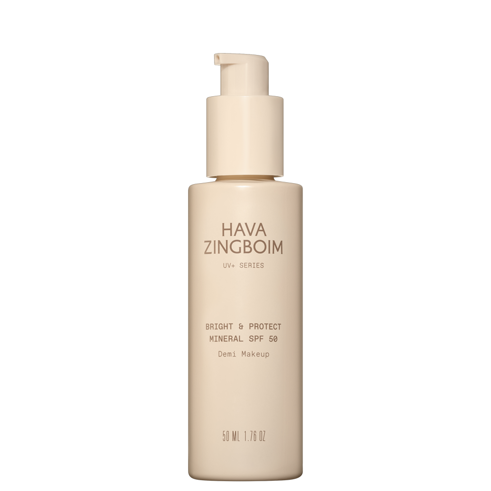 ברייט &amp; פרוטקט דמי מייקאפ מינרלי SPF50